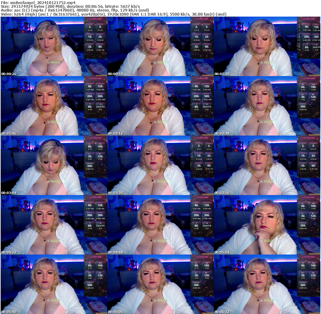 Preview thumb from smileofangel on 2024-10-12 @ bongacams