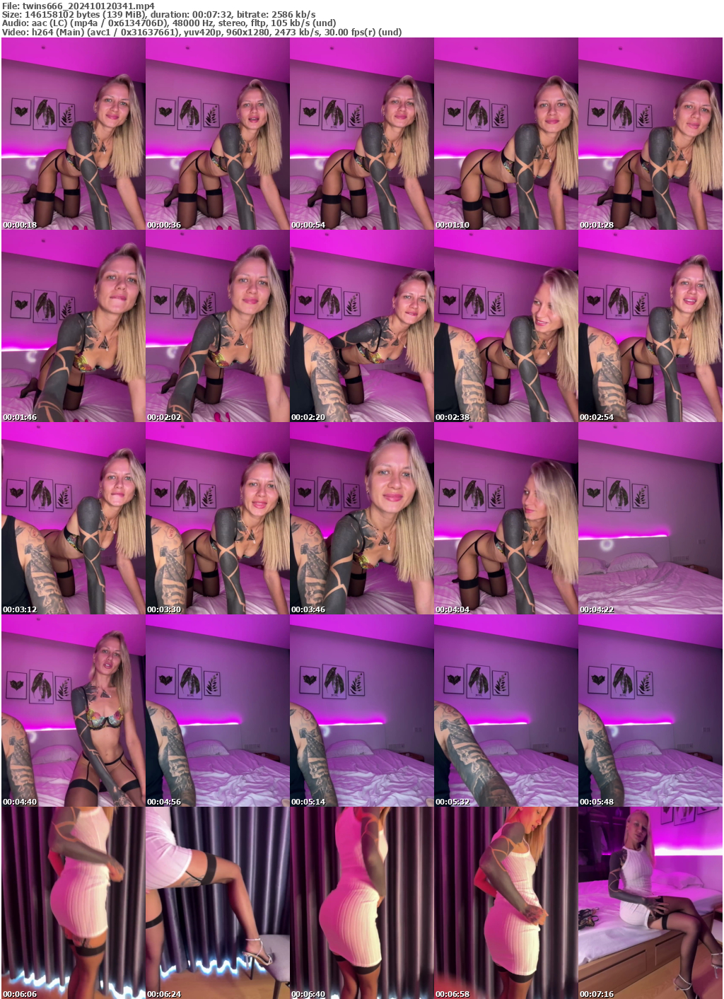 Preview thumb from twins666 on 2024-10-12 @ bongacams