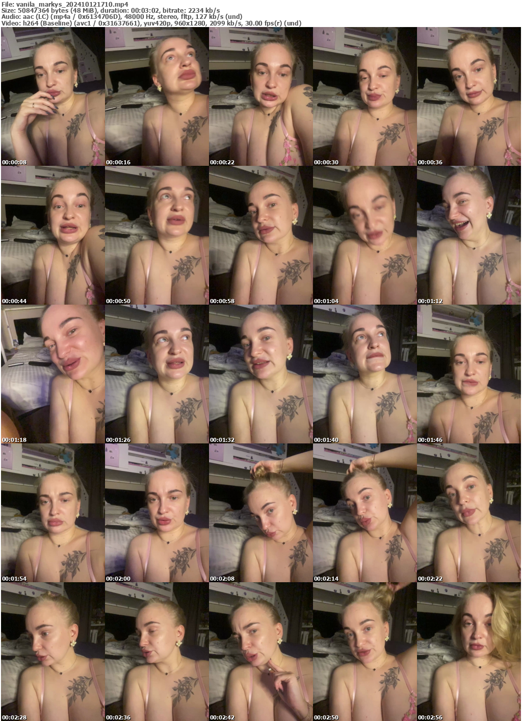 Preview thumb from vanila_markys on 2024-10-12 @ bongacams