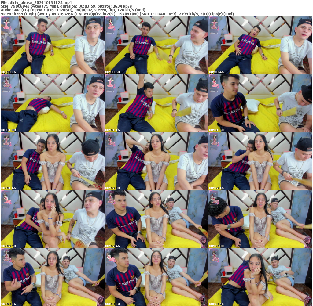 Preview thumb from dirty_abuse on 2024-10-13 @ bongacams