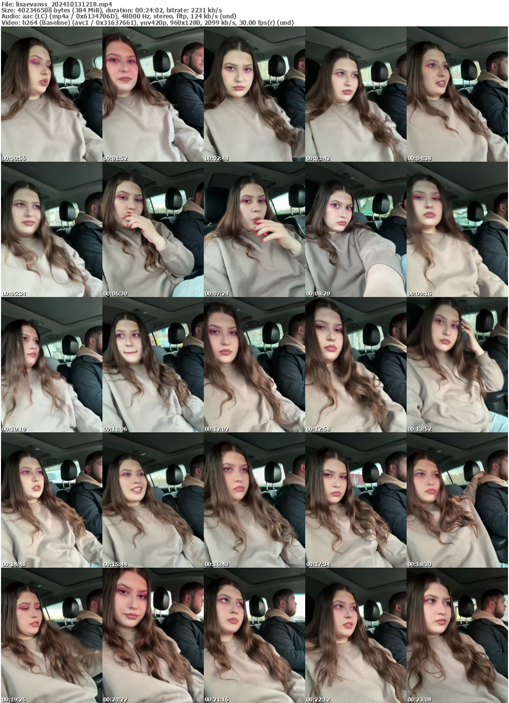 Preview thumb from lisaevanss on 2024-10-13 @ bongacams