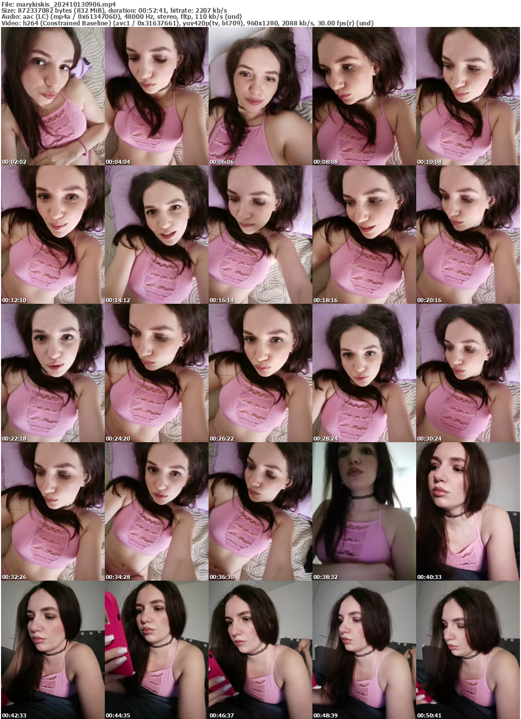 Preview thumb from marykiskis on 2024-10-13 @ bongacams