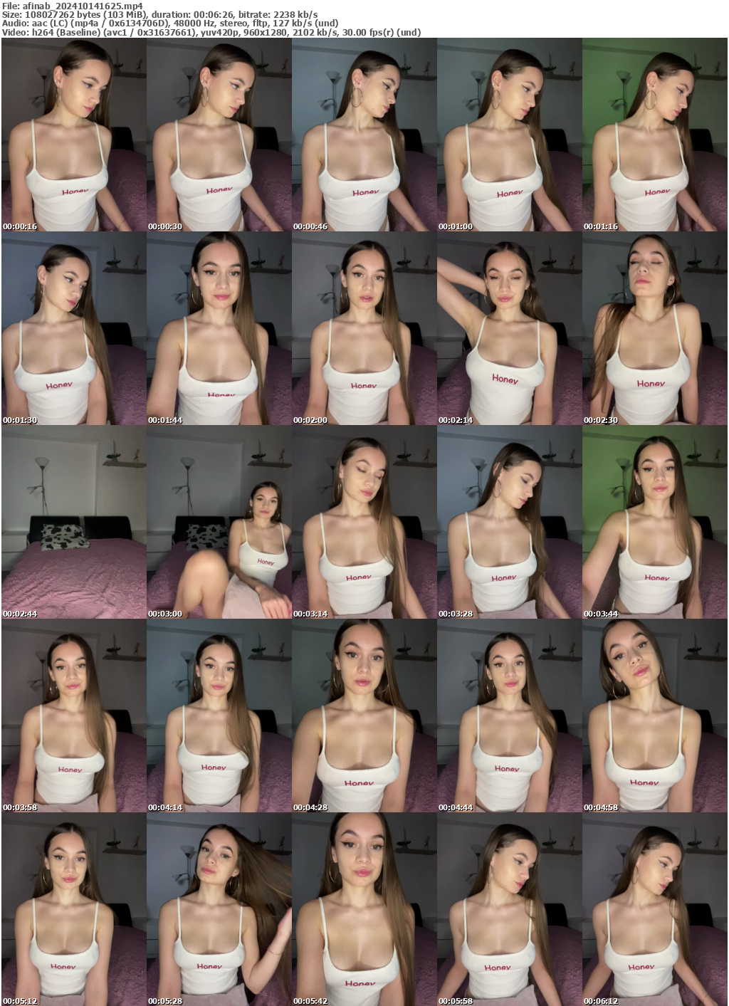 Preview thumb from afinab on 2024-10-14 @ bongacams