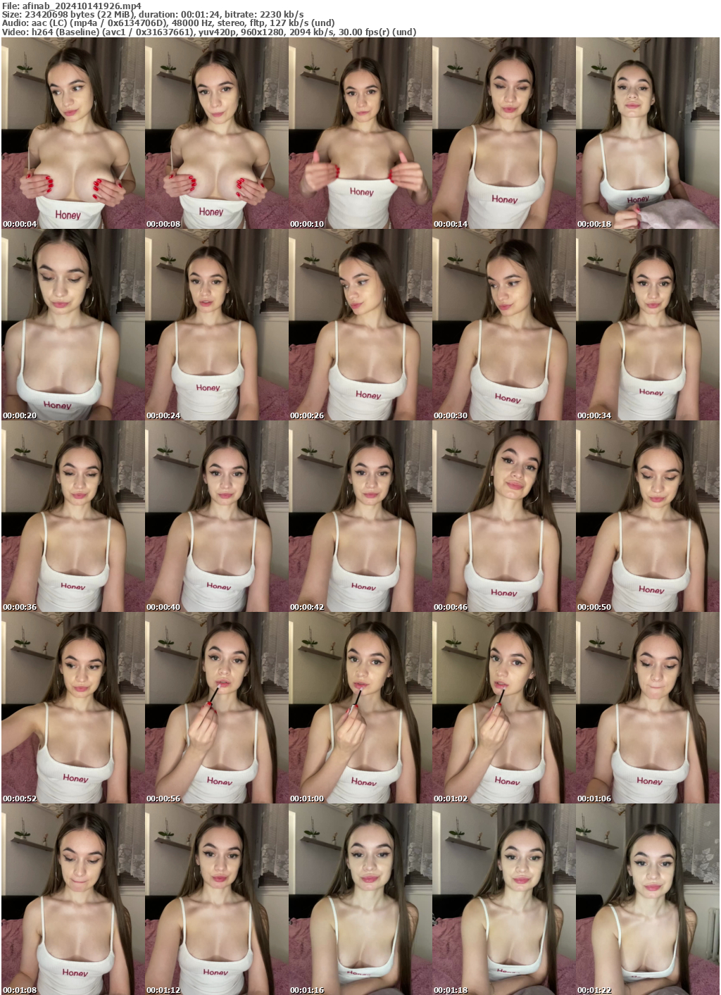 Preview thumb from afinab on 2024-10-14 @ bongacams