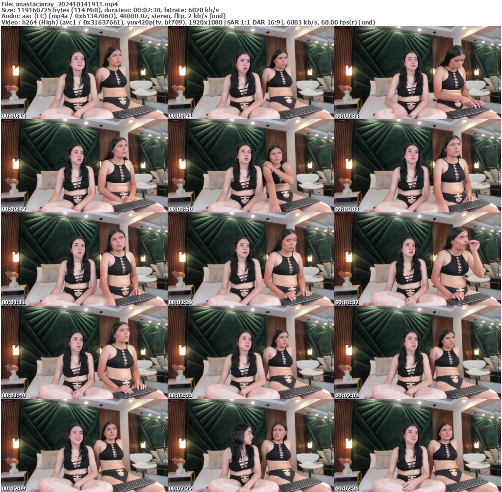 Preview thumb from anastaciaray on 2024-10-14 @ bongacams