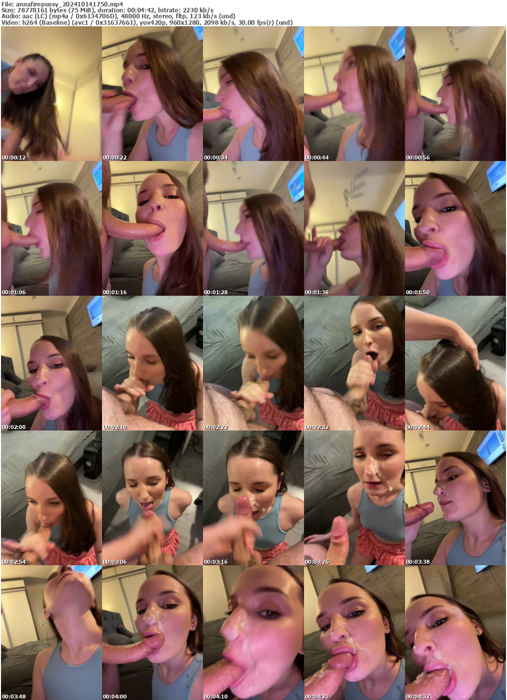 Preview thumb from annafirepussy on 2024-10-14 @ bongacams