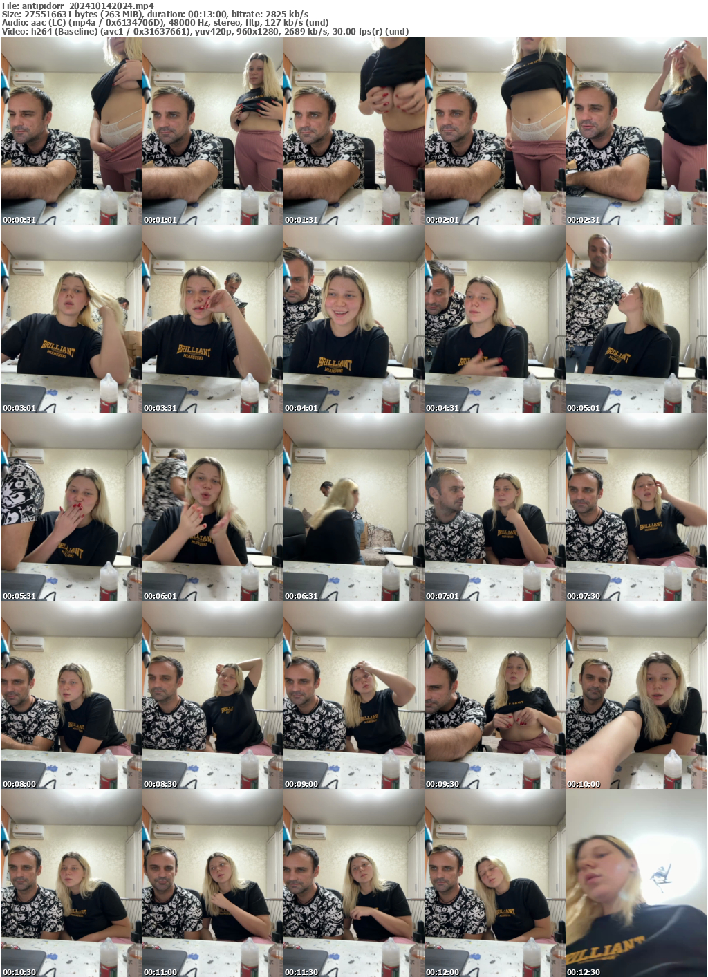 Preview thumb from antipidorr on 2024-10-14 @ bongacams