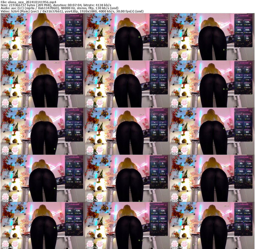 Preview thumb from elena_xxx on 2024-10-14 @ bongacams