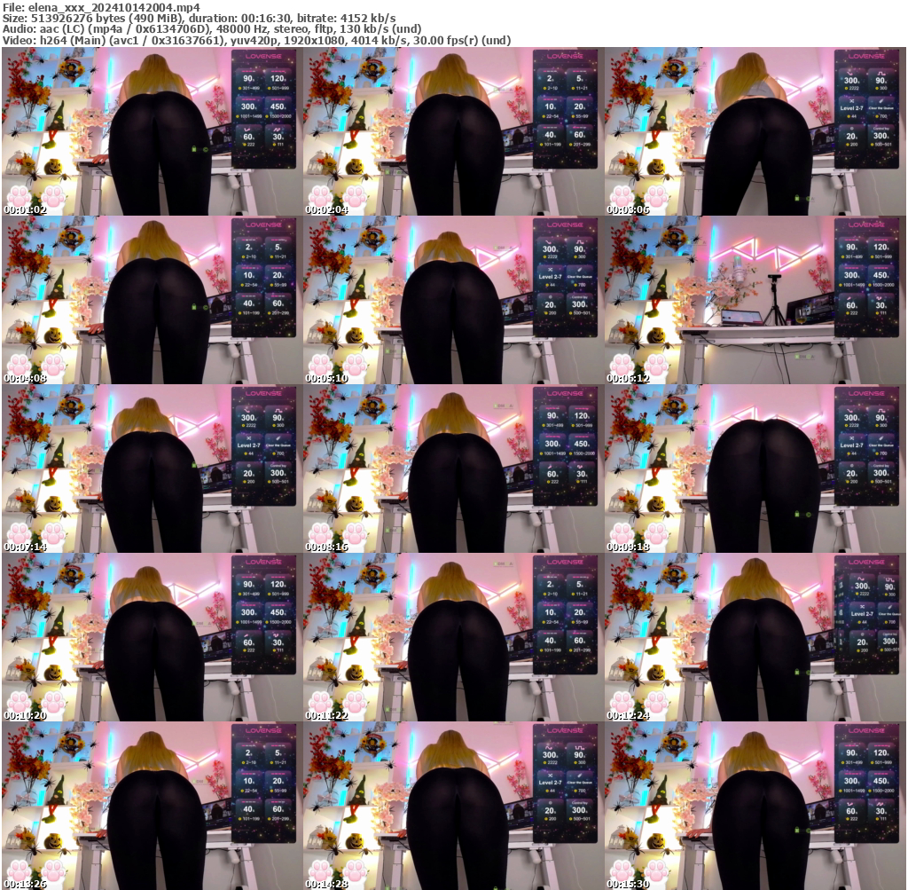 Preview thumb from elena_xxx on 2024-10-14 @ bongacams