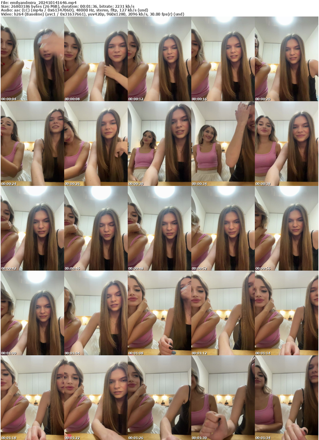 Preview thumb from emilyandmira on 2024-10-14 @ bongacams