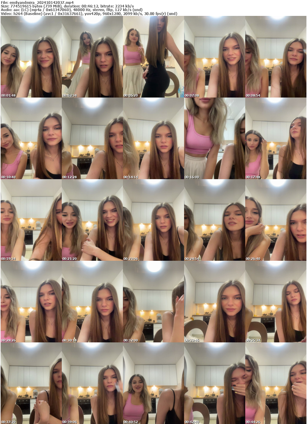 Preview thumb from emilyandmira on 2024-10-14 @ bongacams