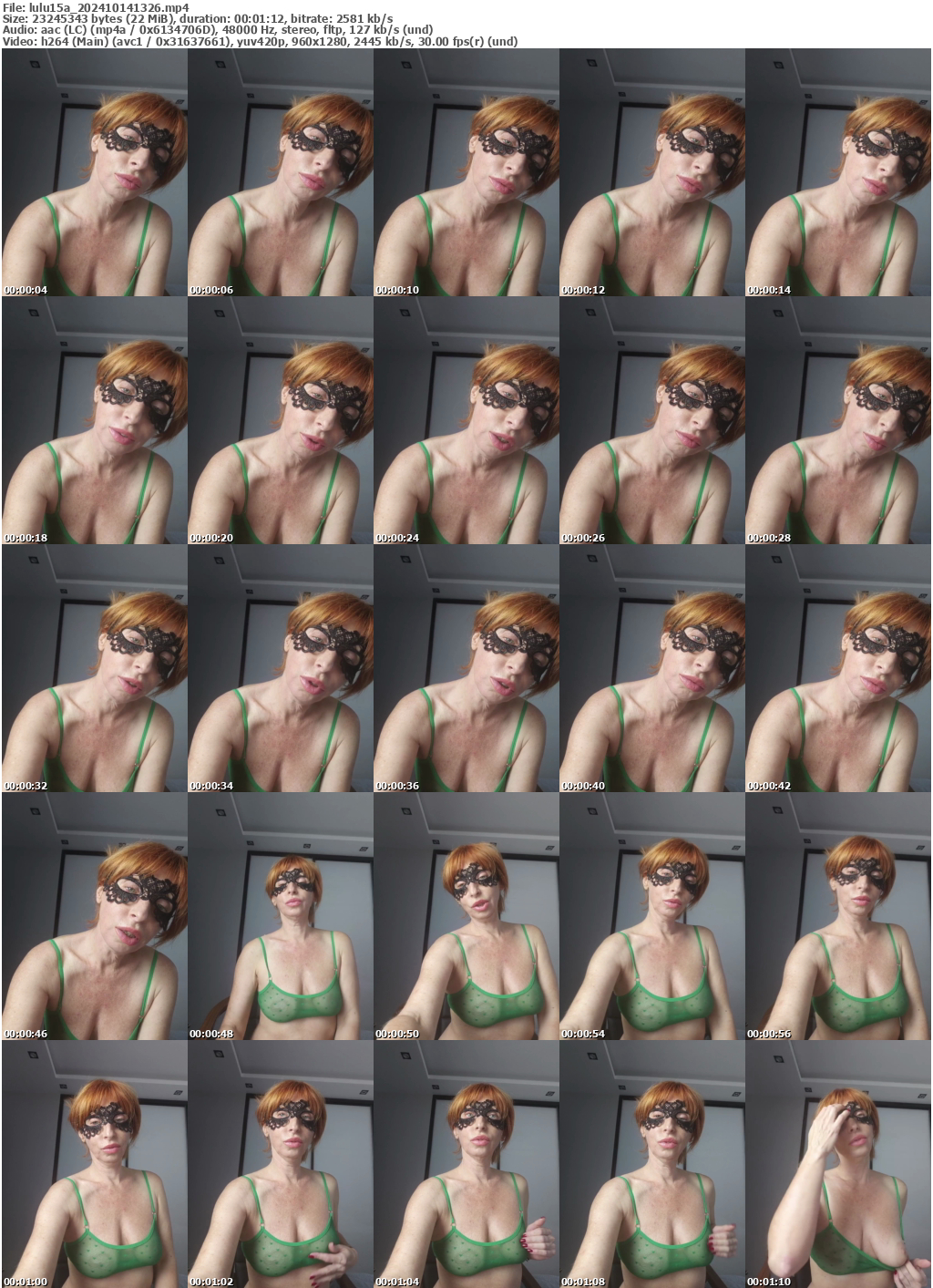 Preview thumb from lulu15a on 2024-10-14 @ bongacams