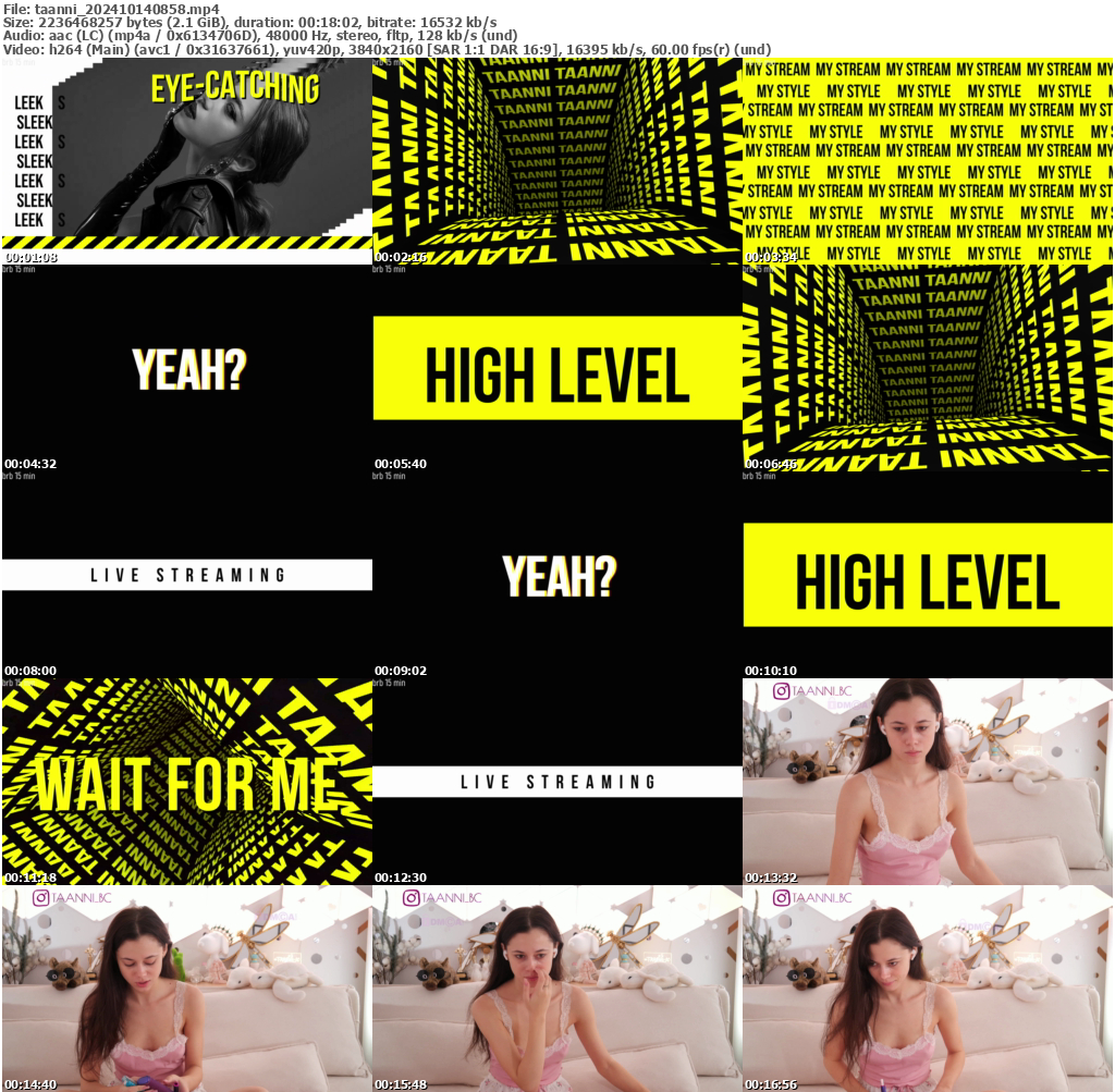 Preview thumb from taanni on 2024-10-14 @ bongacams