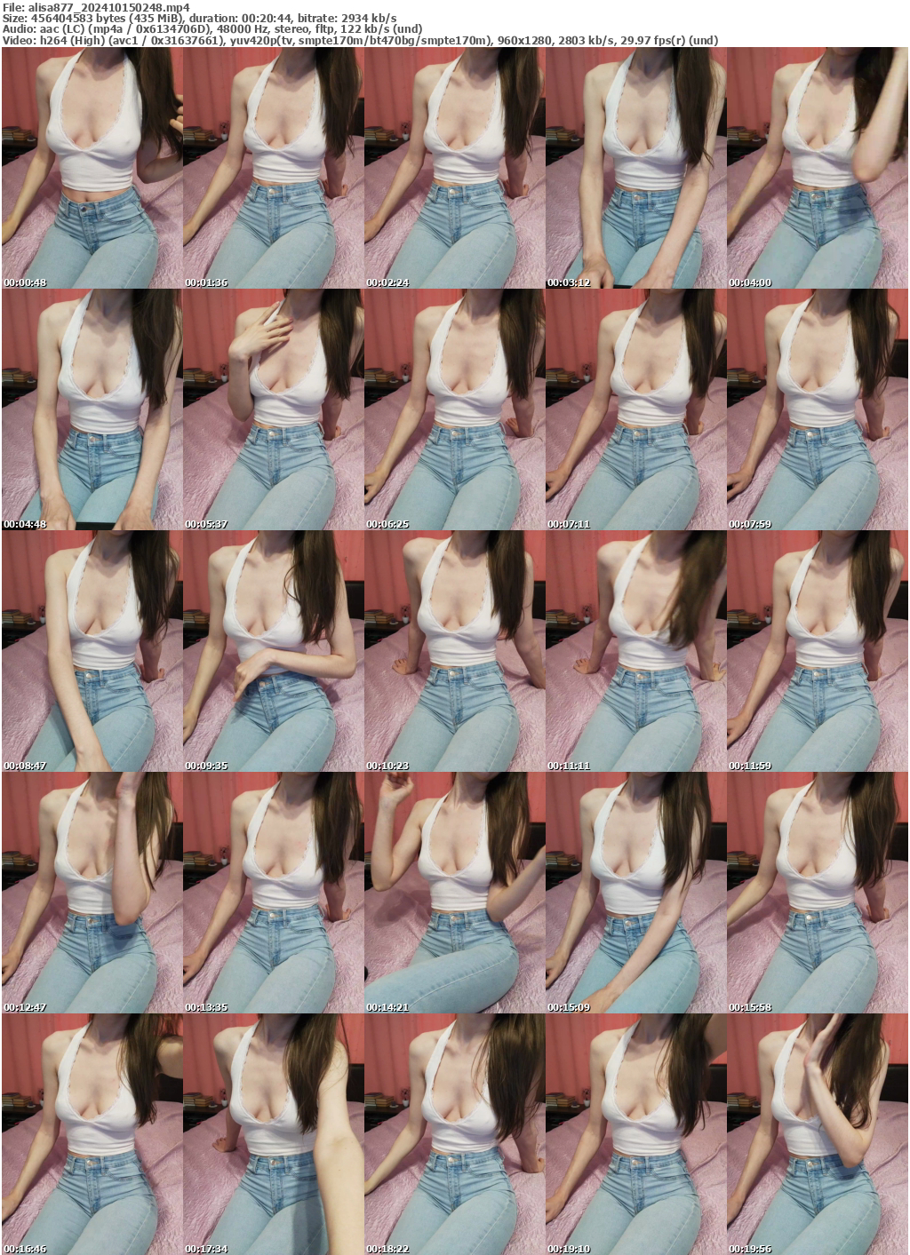 Preview thumb from alisa877 on 2024-10-15 @ bongacams