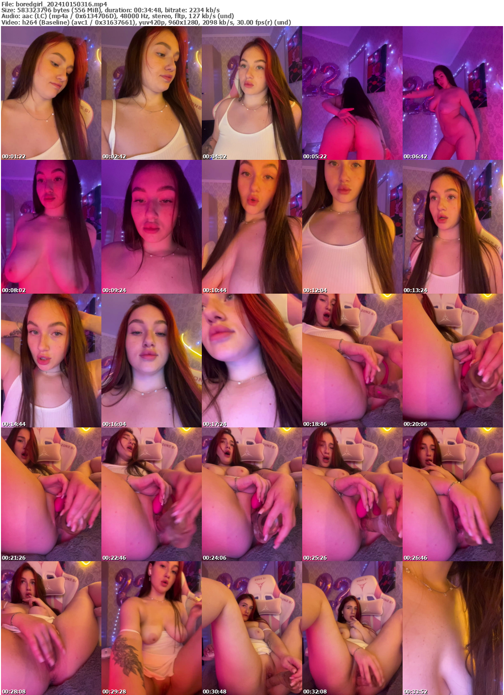 Preview thumb from boredgirl on 2024-10-15 @ bongacams