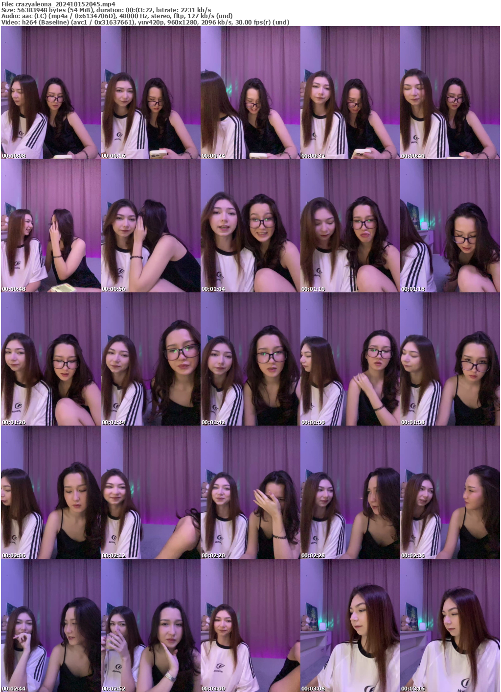 Preview thumb from crazyaleona on 2024-10-15 @ bongacams