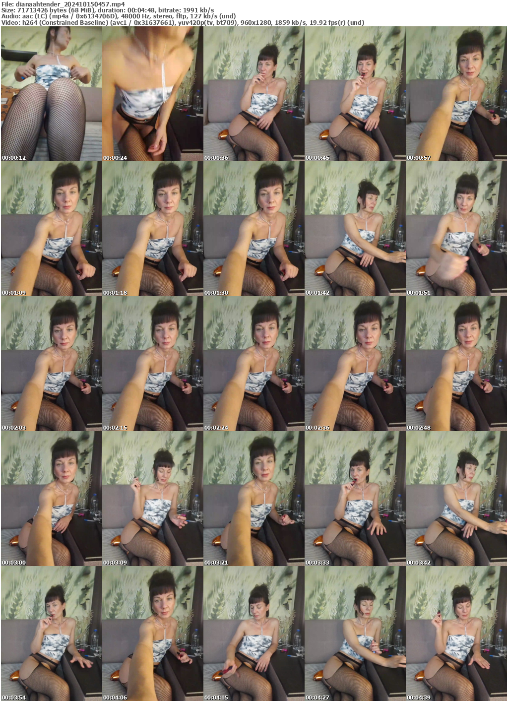 Preview thumb from dianaahtender on 2024-10-15 @ bongacams