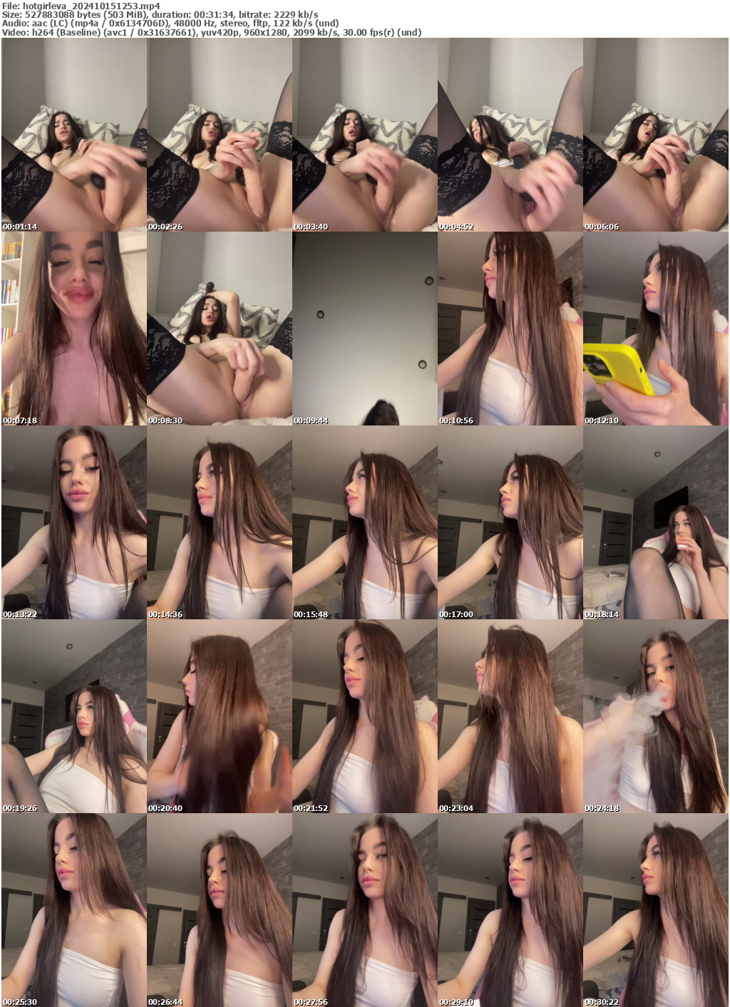 Preview thumb from hotgirleva on 2024-10-15 @ bongacams