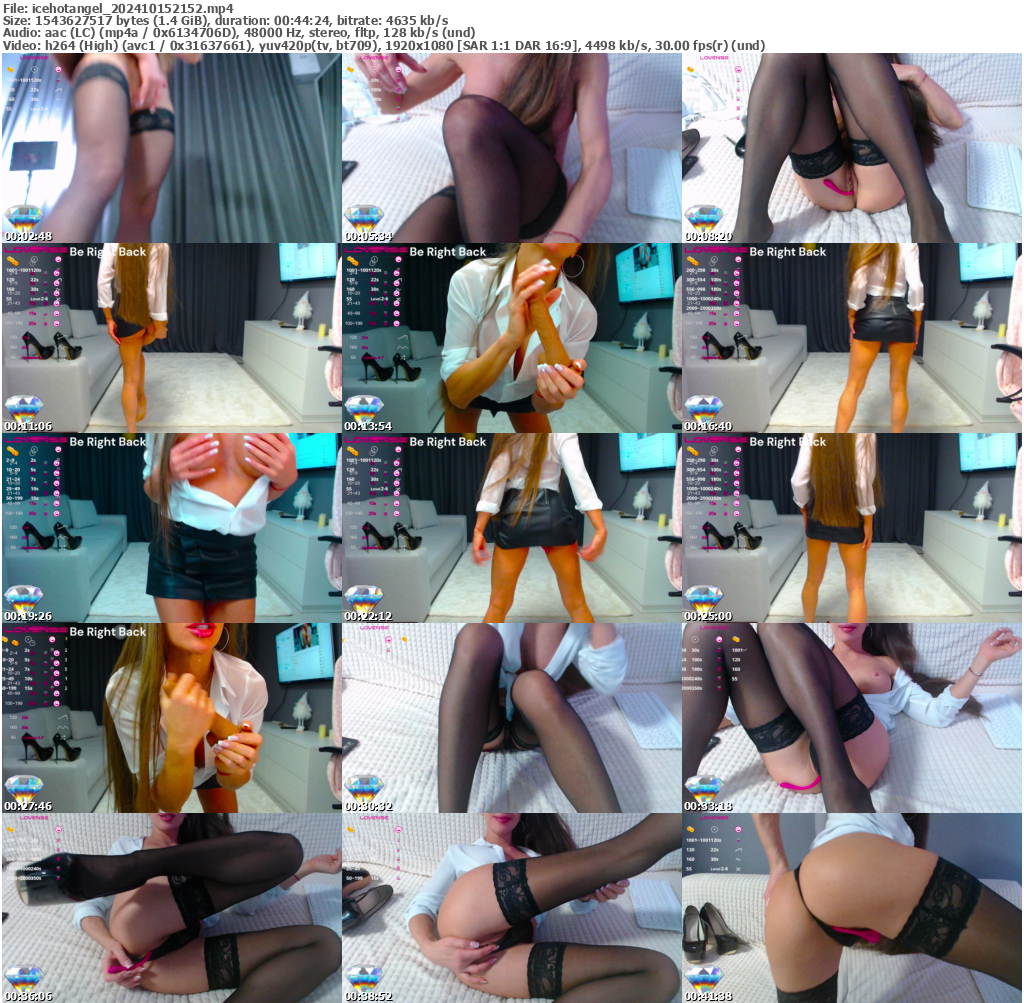 Preview thumb from icehotangel on 2024-10-15 @ bongacams