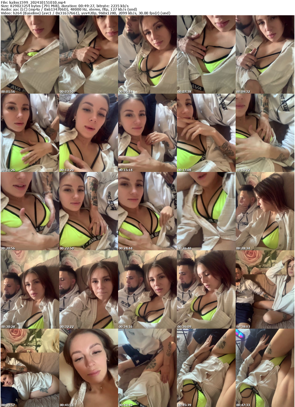 Preview thumb from kaliss1599 on 2024-10-15 @ bongacams