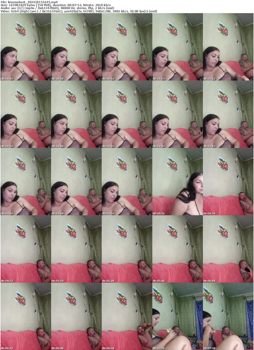 Preview thumb from kissmabont on 2024-10-15 @ bongacams