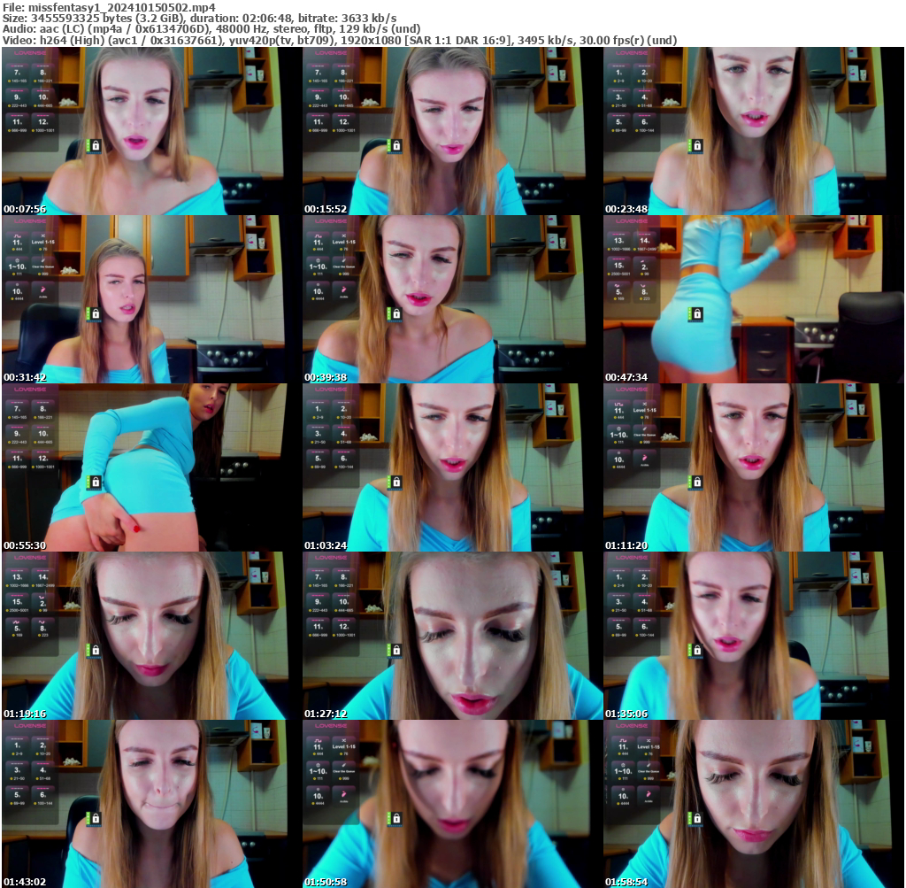 Preview thumb from missfentasy1 on 2024-10-15 @ bongacams