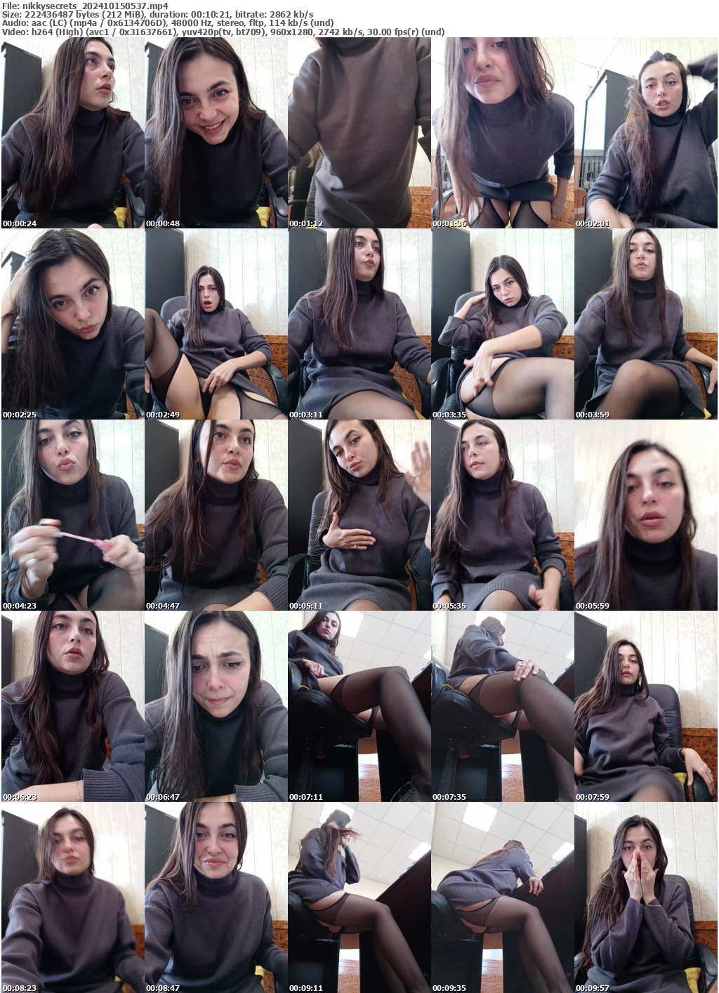 Preview thumb from nikkysecrets on 2024-10-15 @ bongacams