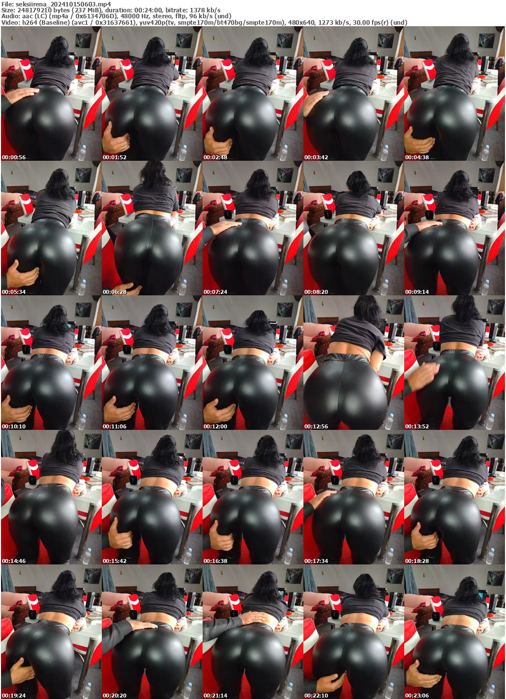 Preview thumb from seksiirena on 2024-10-15 @ bongacams