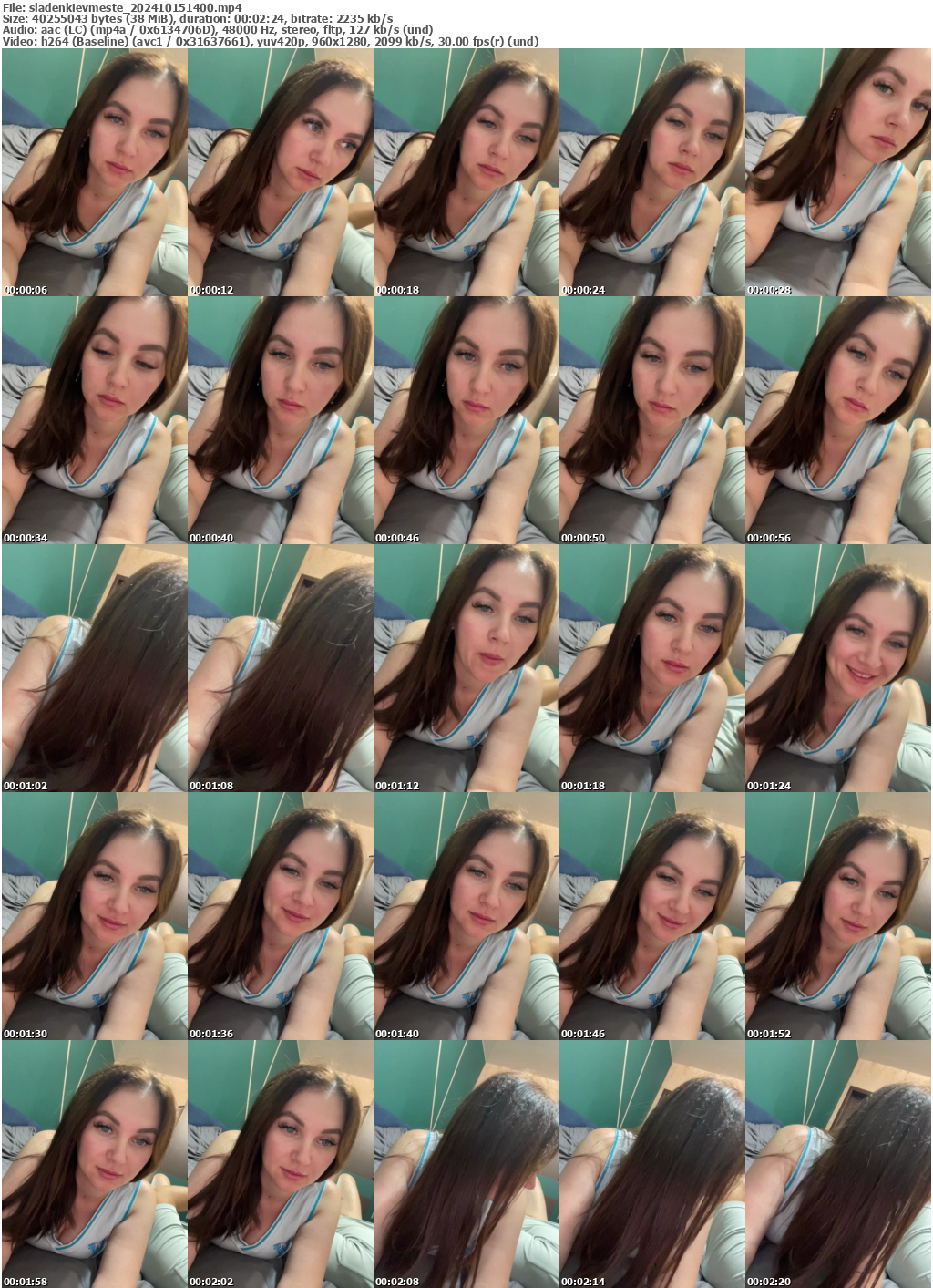 Preview thumb from sladenkievmeste on 2024-10-15 @ bongacams