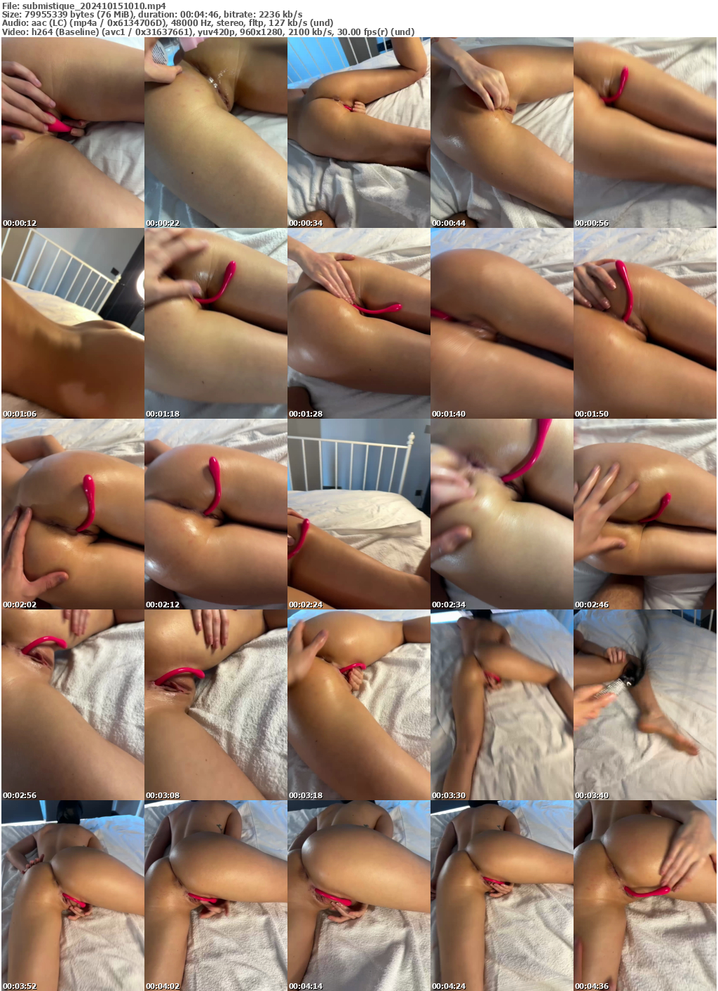 Preview thumb from submistique on 2024-10-15 @ bongacams