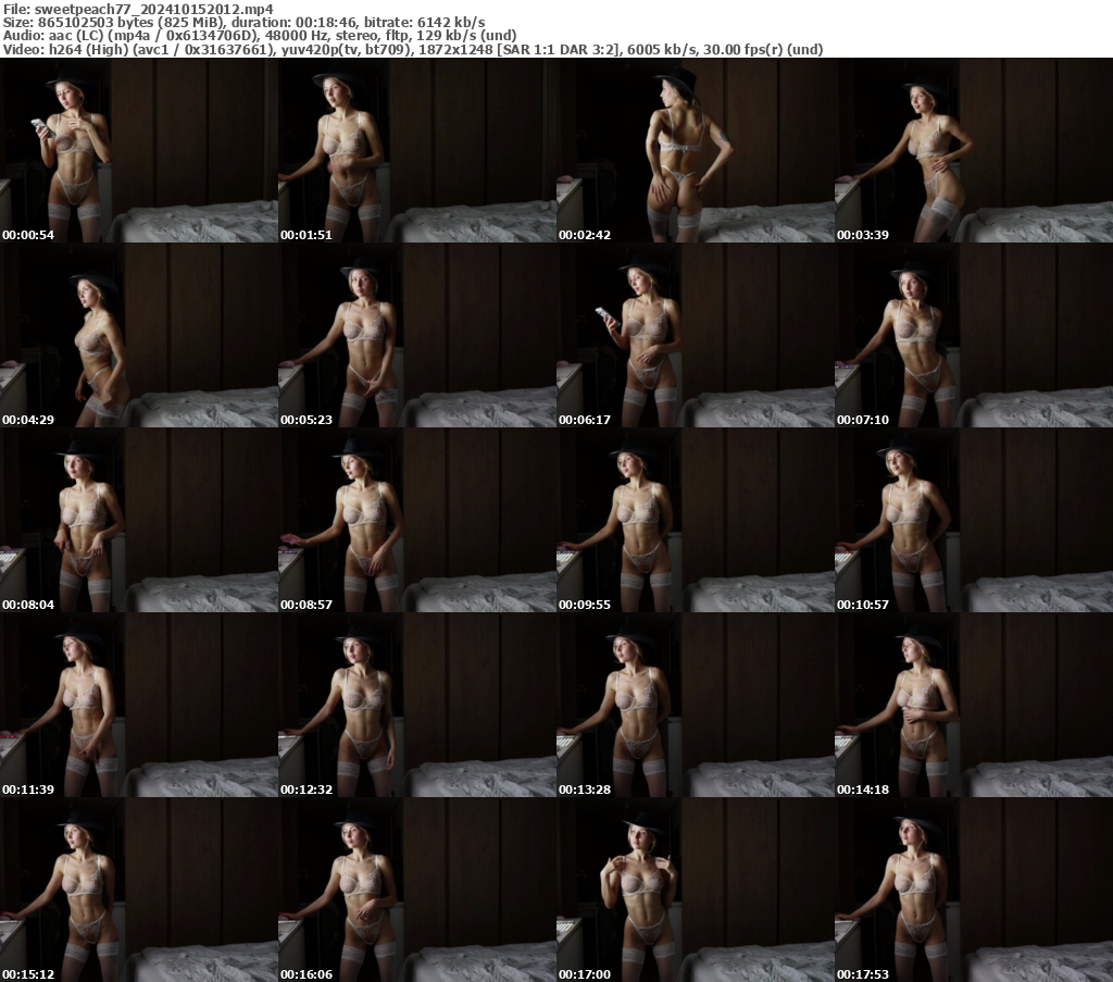 Preview thumb from sweetpeach77 on 2024-10-15 @ bongacams