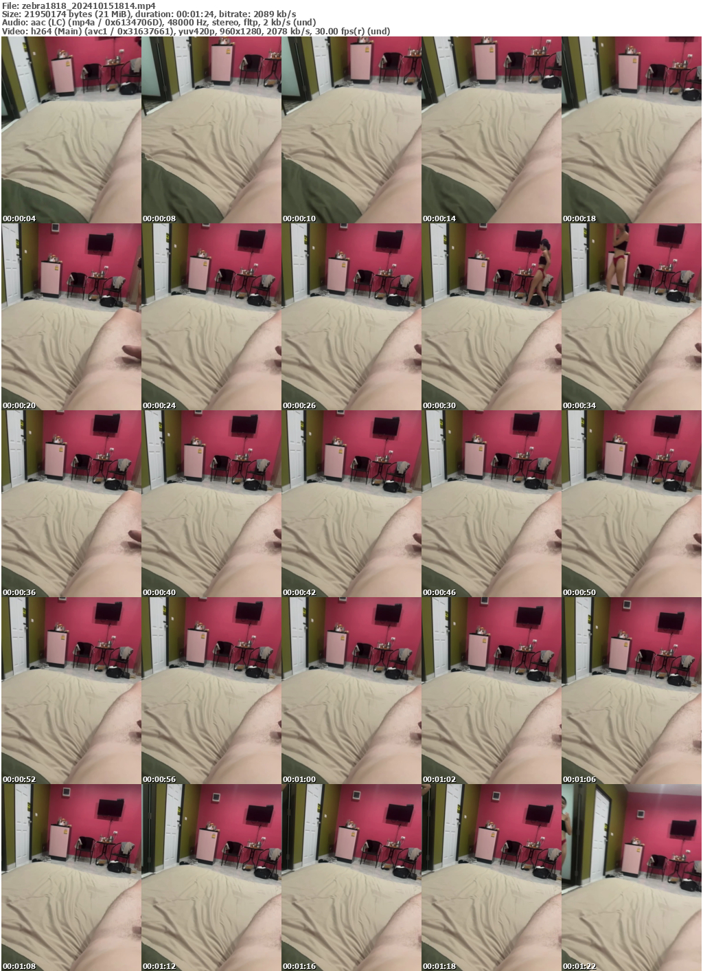 Preview thumb from zebra1818 on 2024-10-15 @ bongacams