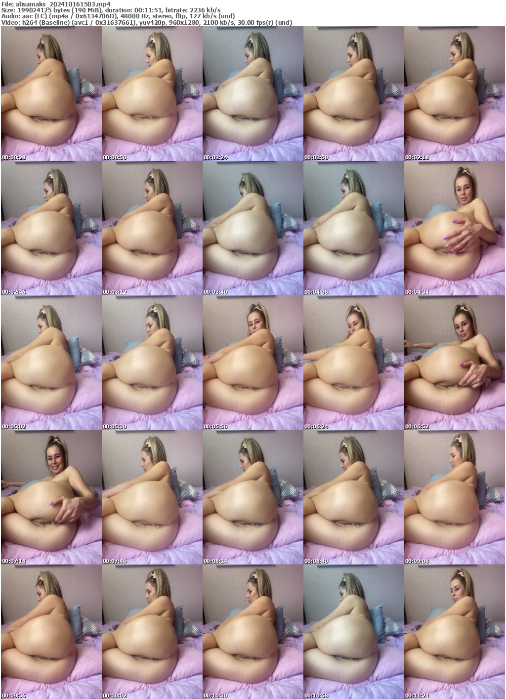 Preview thumb from alisamaks on 2024-10-16 @ bongacams