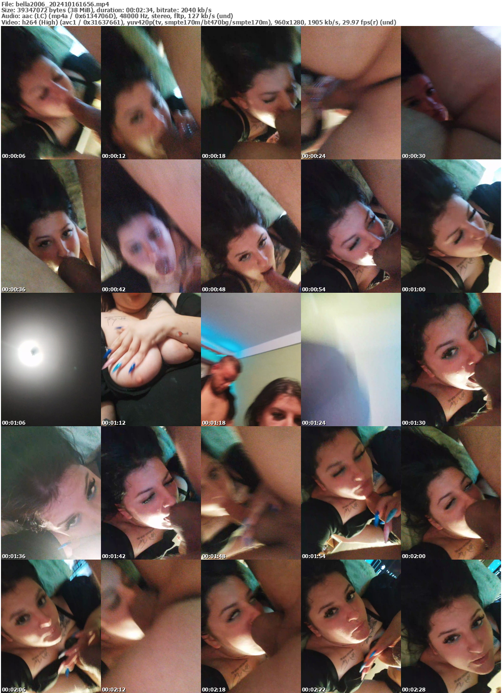 Preview thumb from bella2006 on 2024-10-16 @ bongacams