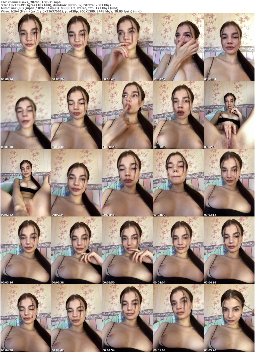 Preview thumb from chemicalsexz on 2024-10-16 @ bongacams