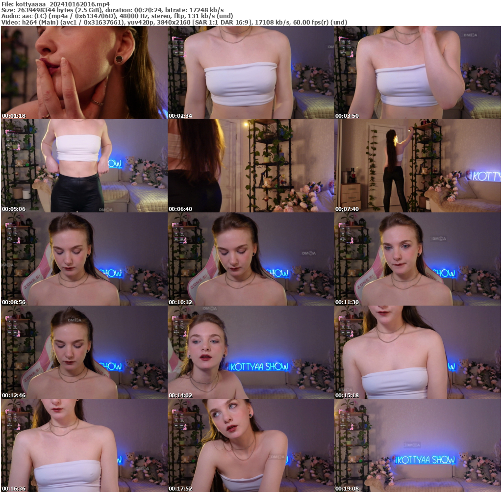 Preview thumb from kottyaaaa on 2024-10-16 @ bongacams