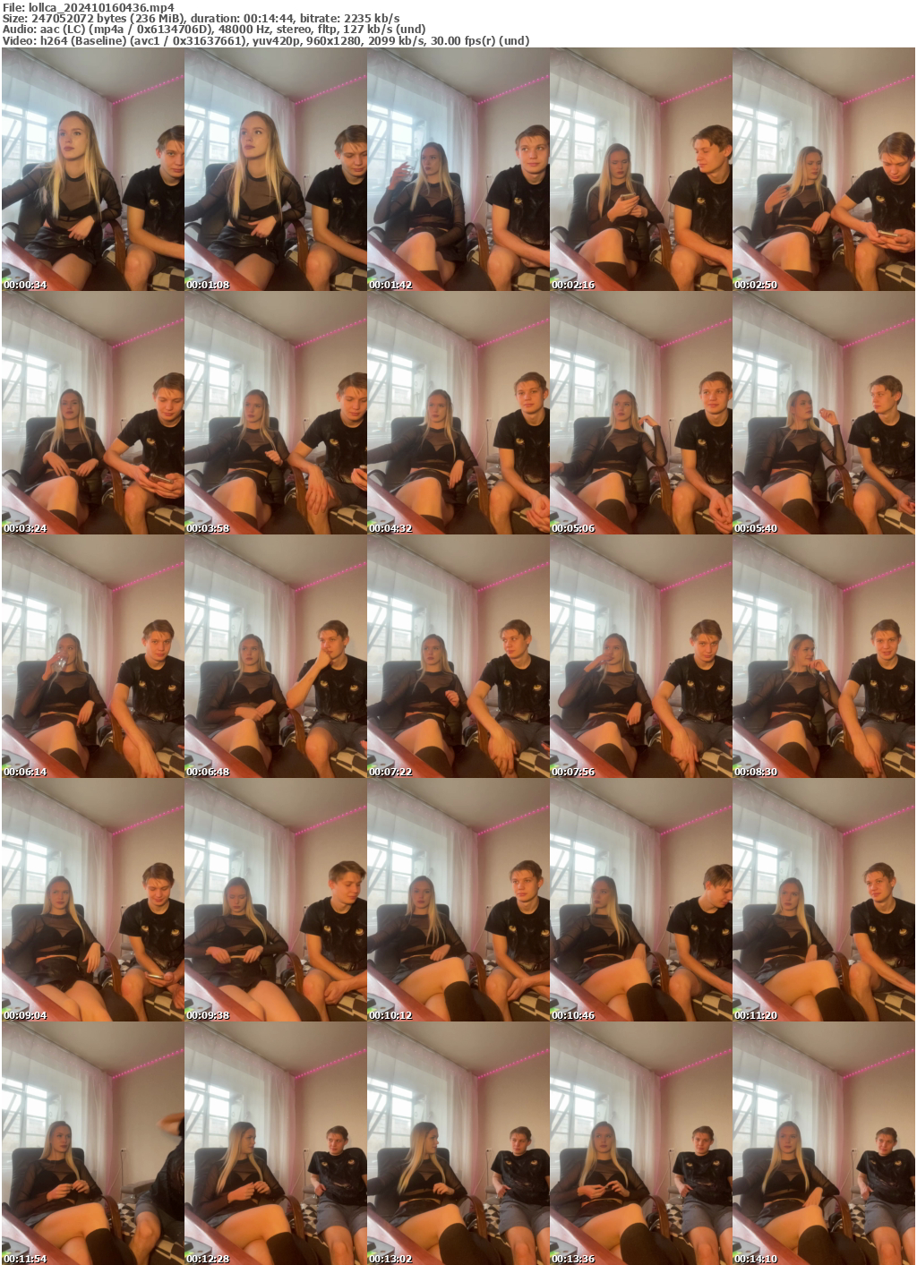 Preview thumb from lollca on 2024-10-16 @ bongacams