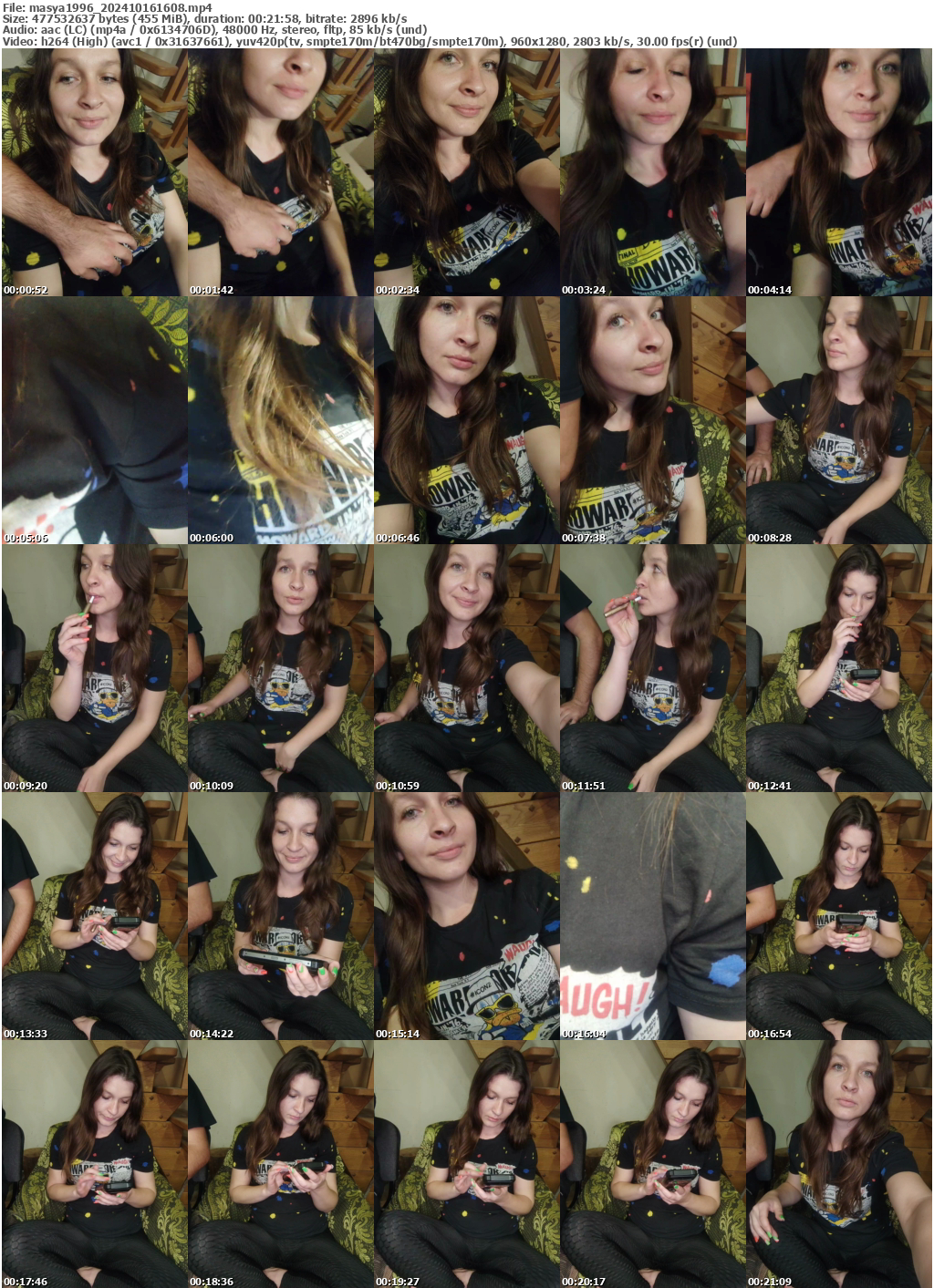 Preview thumb from masya1996 on 2024-10-16 @ bongacams