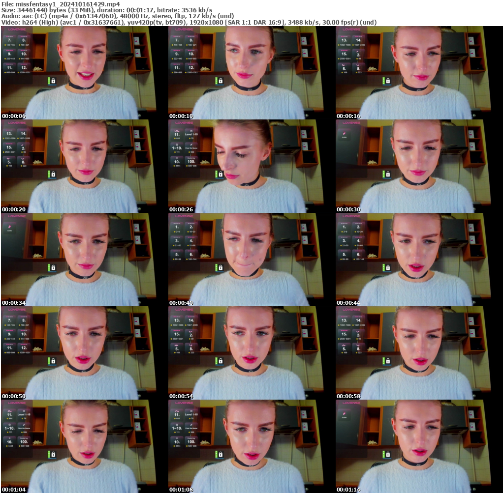 Preview thumb from missfentasy1 on 2024-10-16 @ bongacams