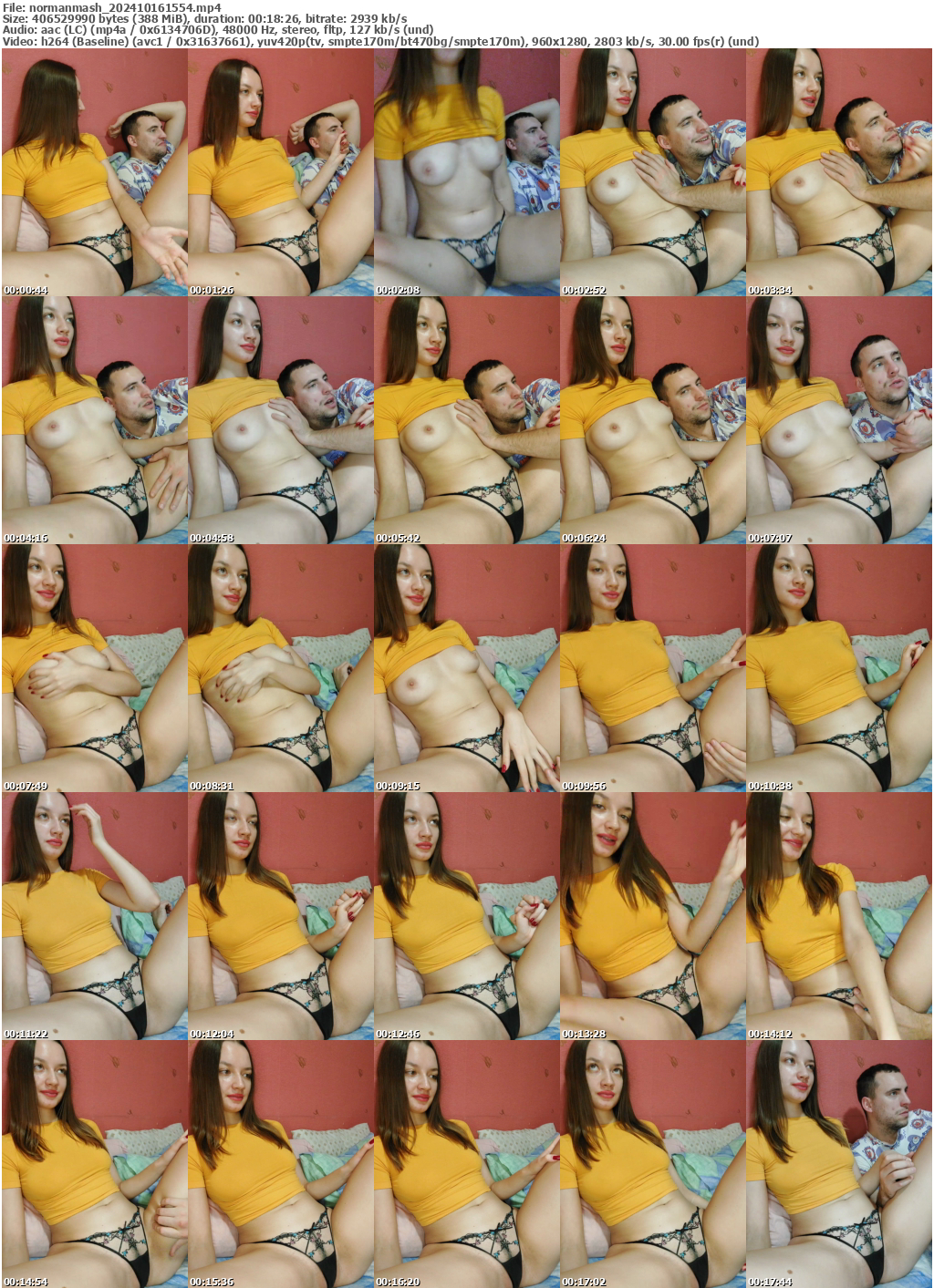 Preview thumb from normanmash on 2024-10-16 @ bongacams