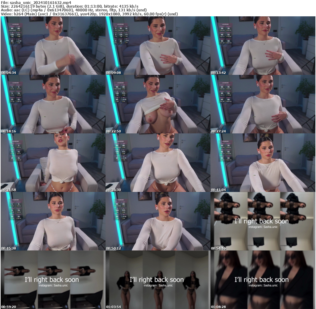 Preview thumb from sasha_unic on 2024-10-16 @ bongacams