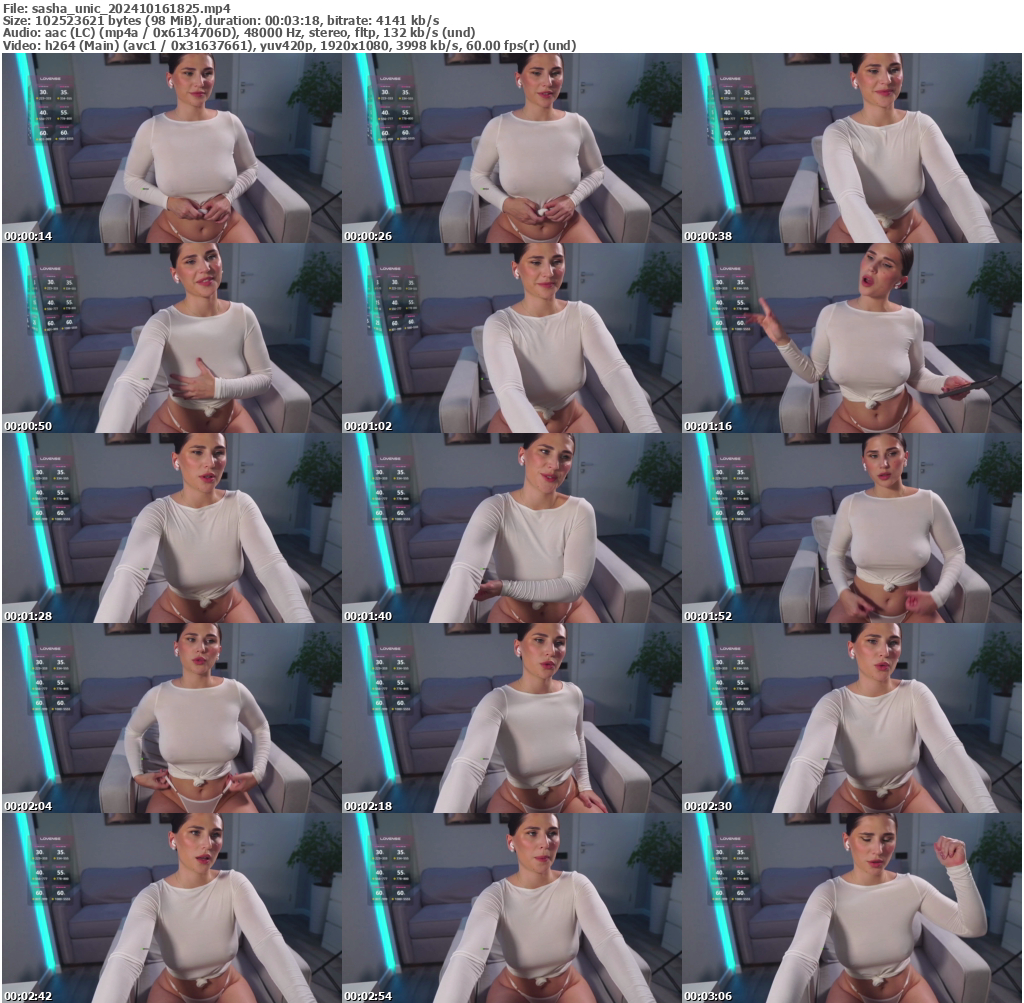 Preview thumb from sasha_unic on 2024-10-16 @ bongacams