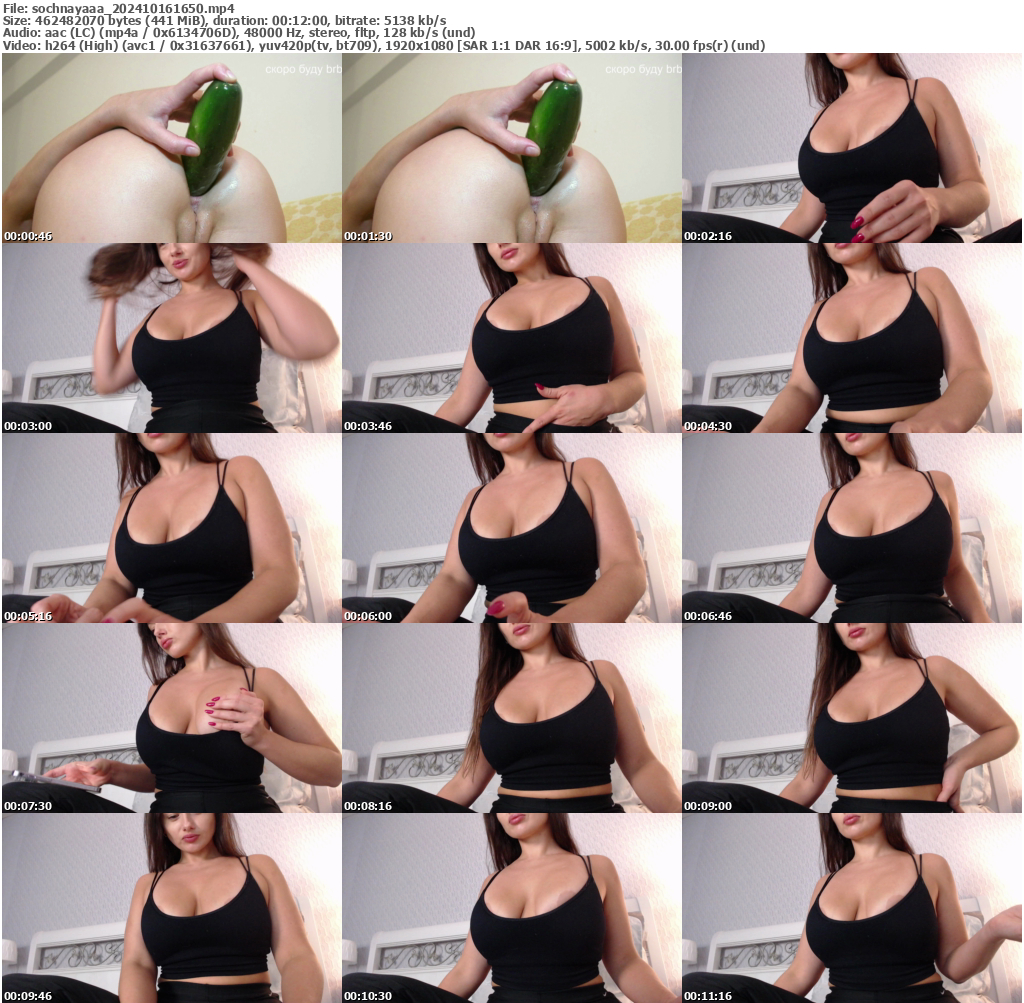 Preview thumb from sochnayaaa on 2024-10-16 @ bongacams