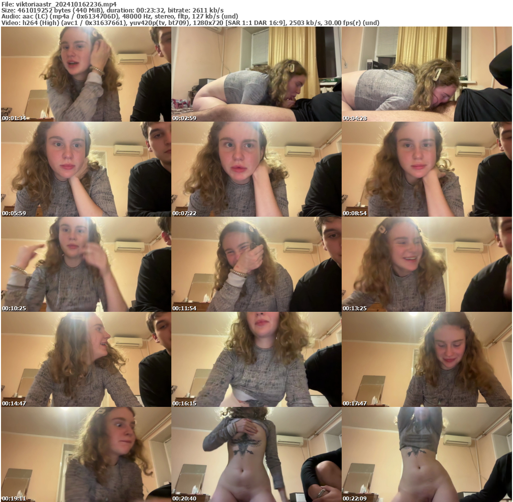 Preview thumb from viktoriaastr on 2024-10-16 @ bongacams