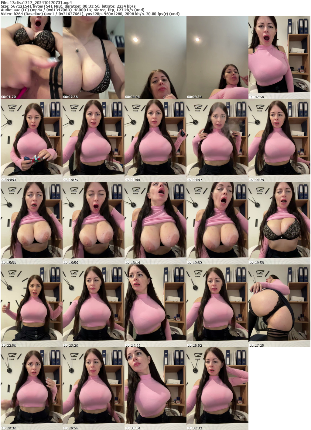Preview thumb from 17alisa1717 on 2024-10-17 @ bongacams