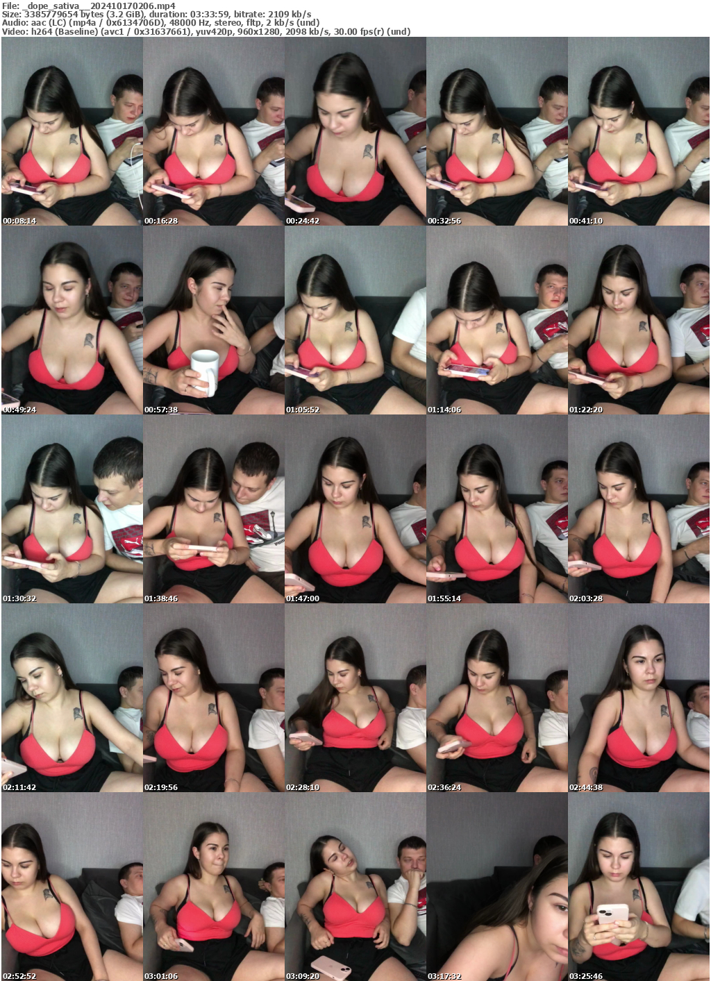 Preview thumb from _dope_sativa_ on 2024-10-17 @ bongacams