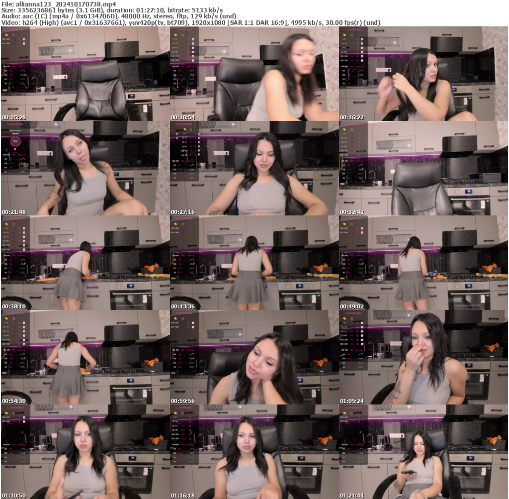 Preview thumb from allianna123 on 2024-10-17 @ bongacams