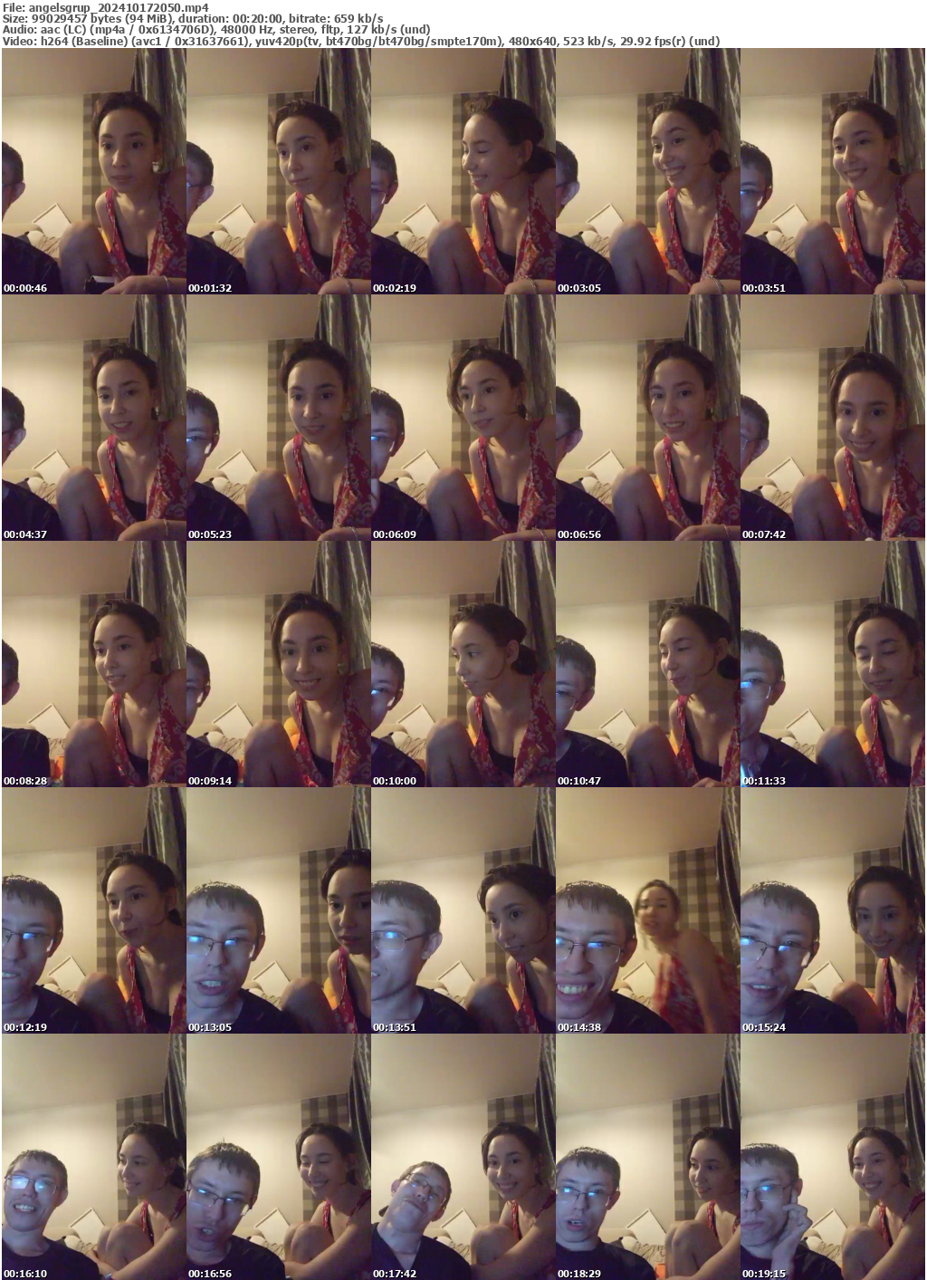 Preview thumb from angelsgrup on 2024-10-17 @ bongacams