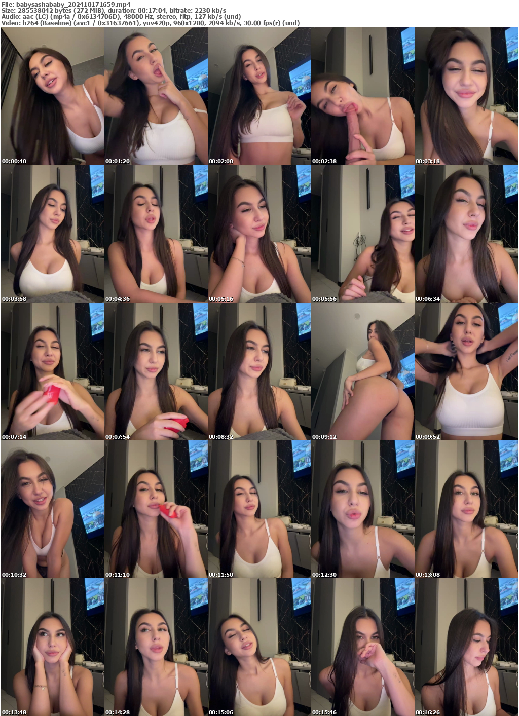 Preview thumb from babysashababy on 2024-10-17 @ bongacams