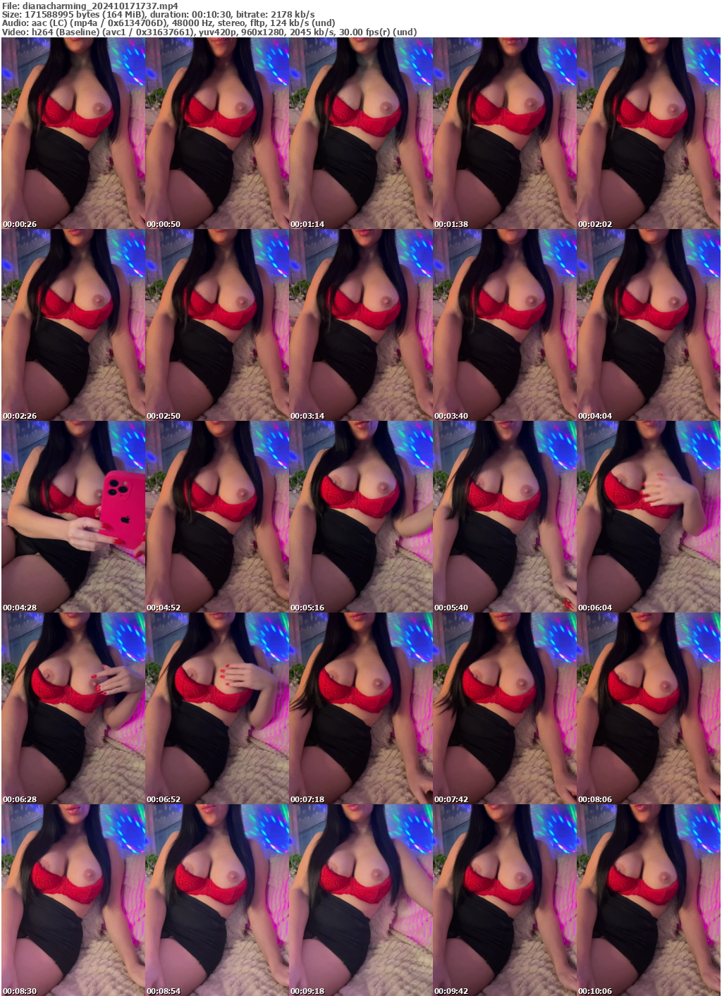 Preview thumb from dianacharming on 2024-10-17 @ bongacams